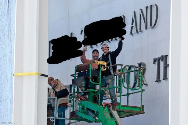 Can't quite make out what they renamed the Kennedy Center