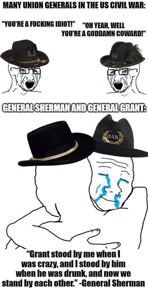 Holsum Grant-Sherman comradery