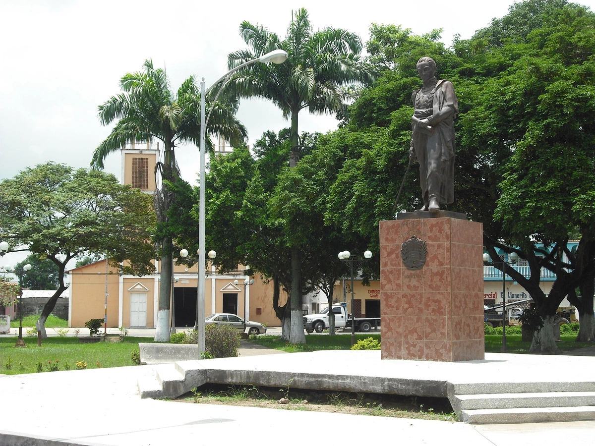 Plaza Bolívar, Bruzual, Venezuela