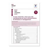 2 roues motorisés : mise à jour des connaissances sur leurs consommations et émissions à l'échappement