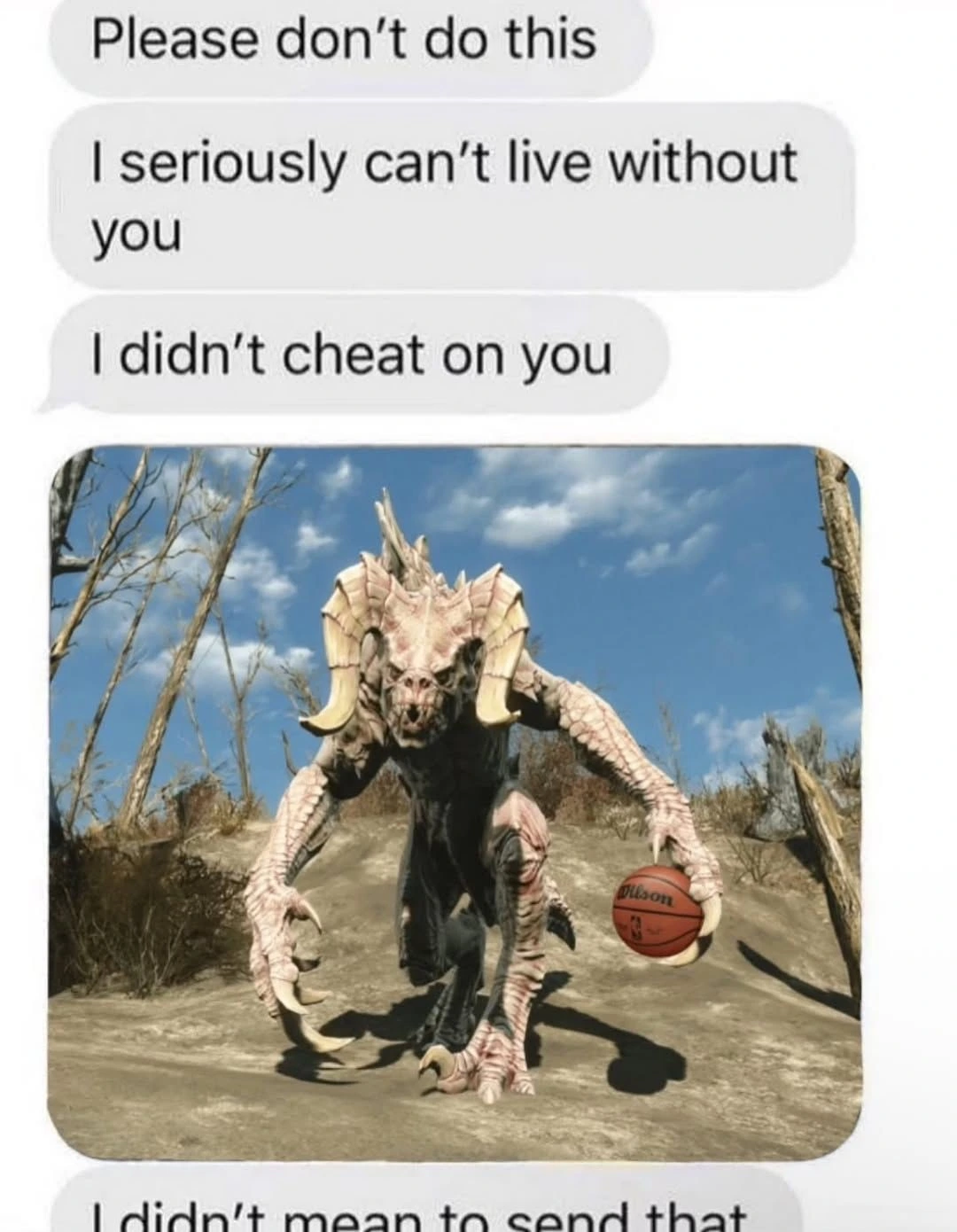 Unless it helps?