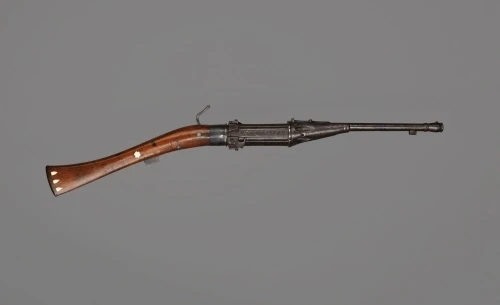 Revolving matchlock gun, India, 17th century AD