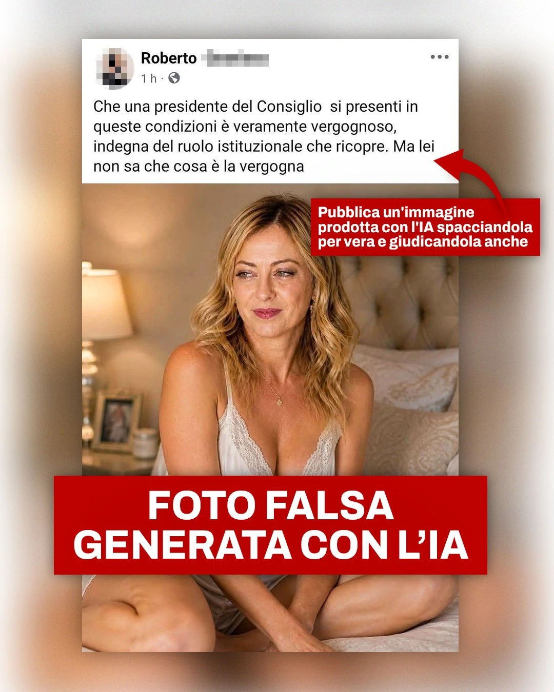 Italian Prime Minister Giorgia Meloni issues statement on her deepfake photos