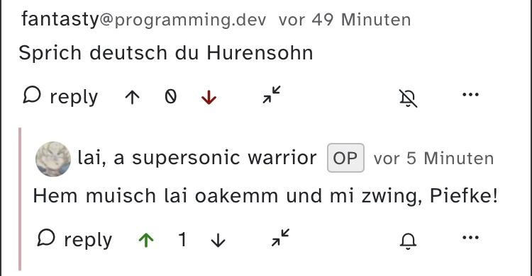 Wenn du aff DACH Eschtraichisch schraibsch werdn die Deutschn ganz schnell zu Grammar-Nazis!