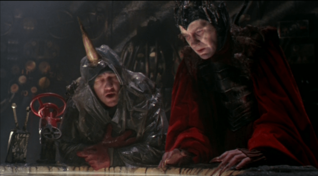 Time Bandits: "Prepare for mind control!"