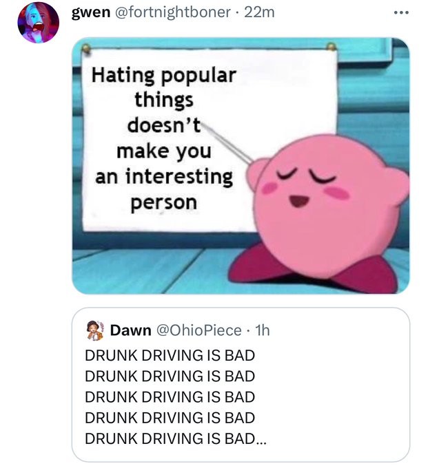 Let people enjoy things 🙄