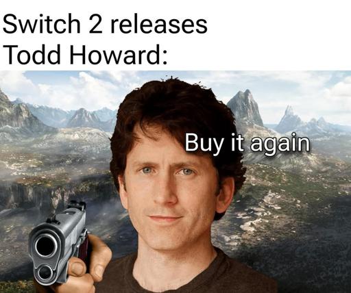 Todd's not asking