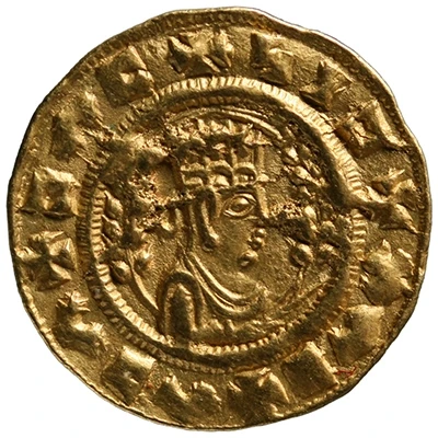 Aksumite (Modern-day Ethiopia) gold coin, ~410 AD