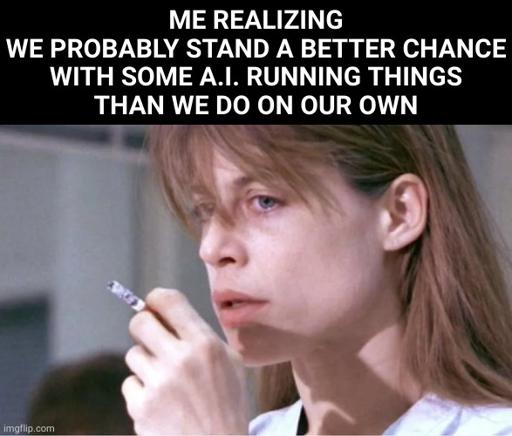 skynet would be better than these clowns