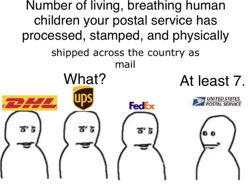 NOTHING STOPS THE MAIL
