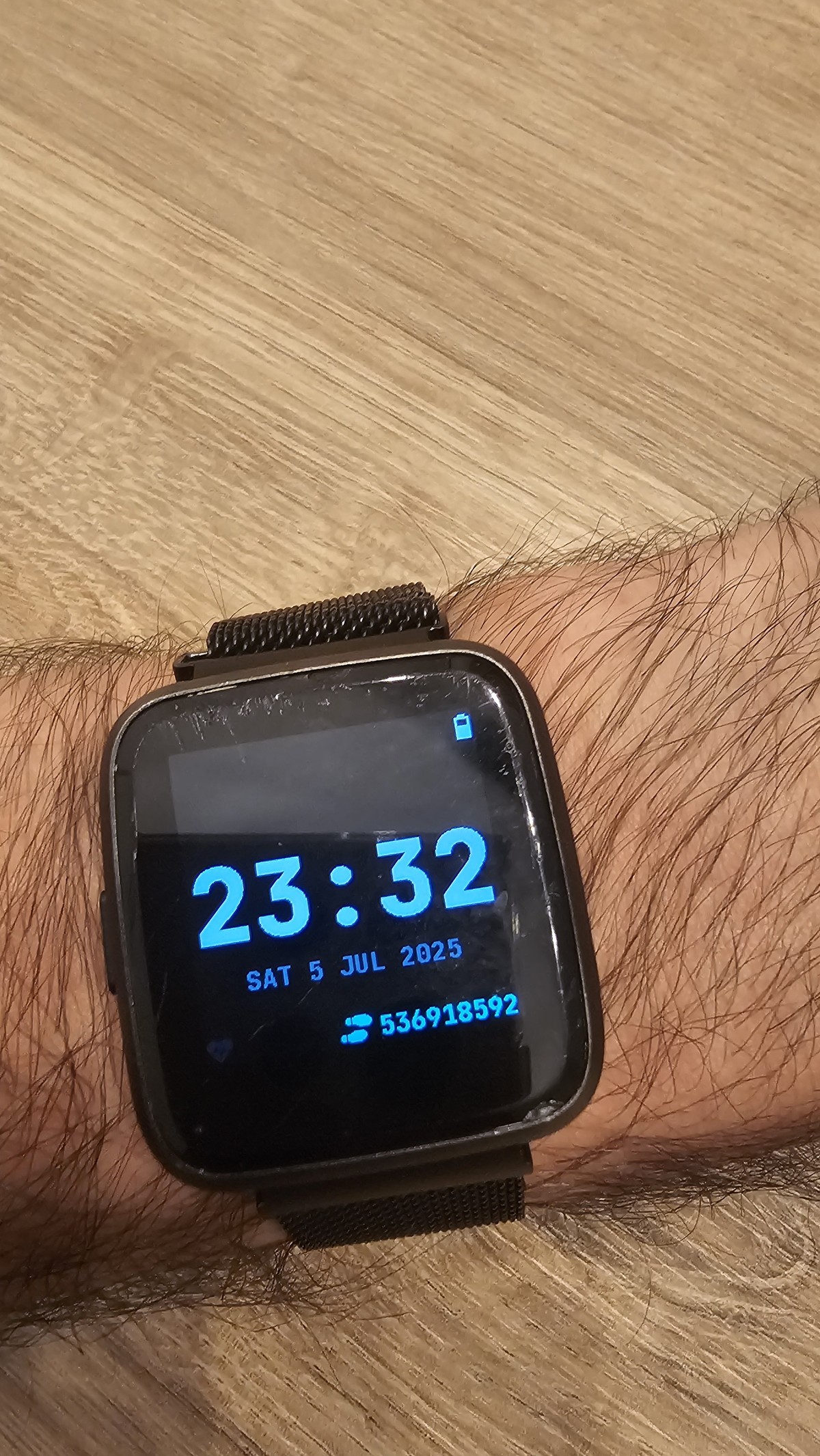 I think I walked a bit too much today