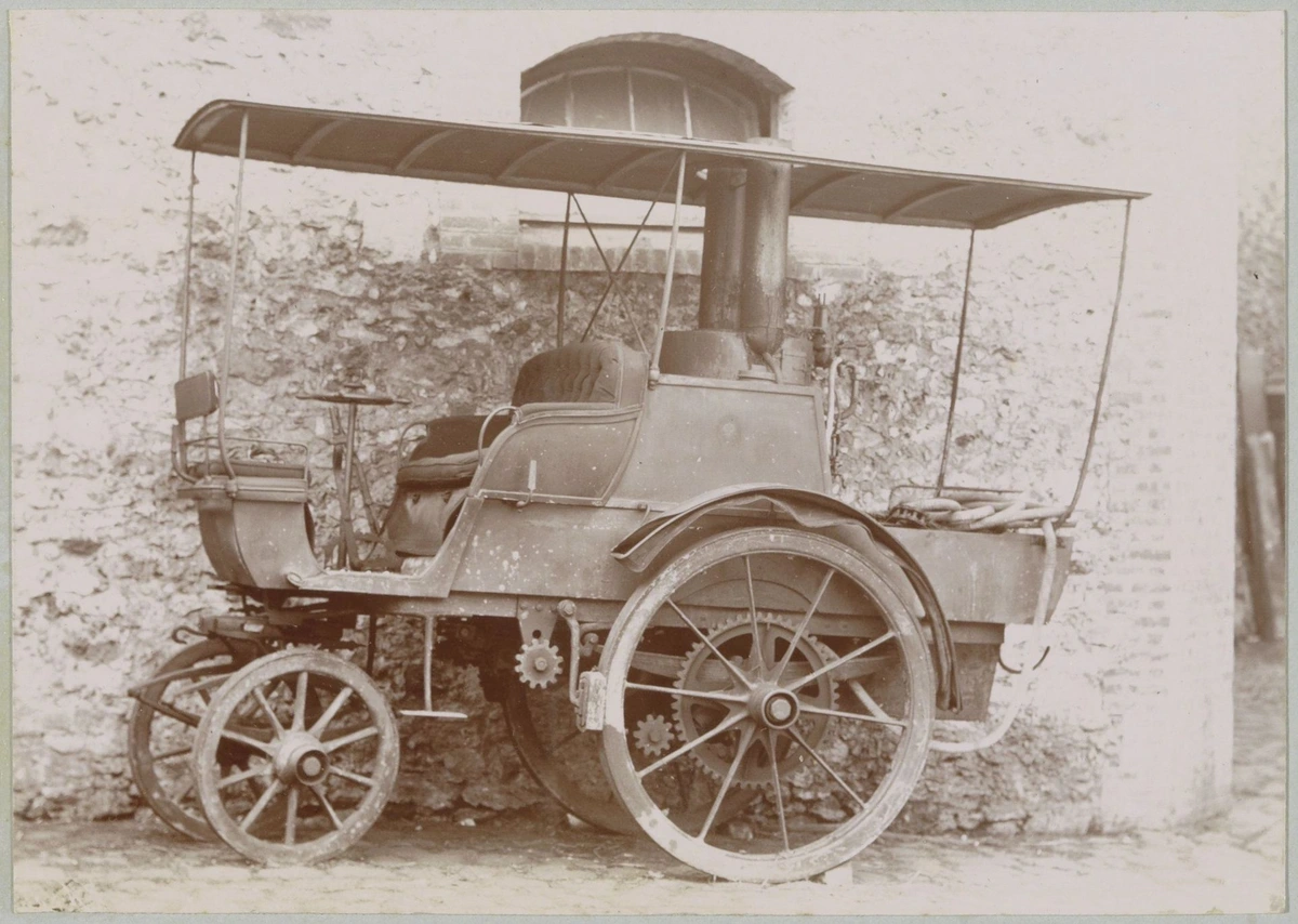 Steam automobile in France, 1897